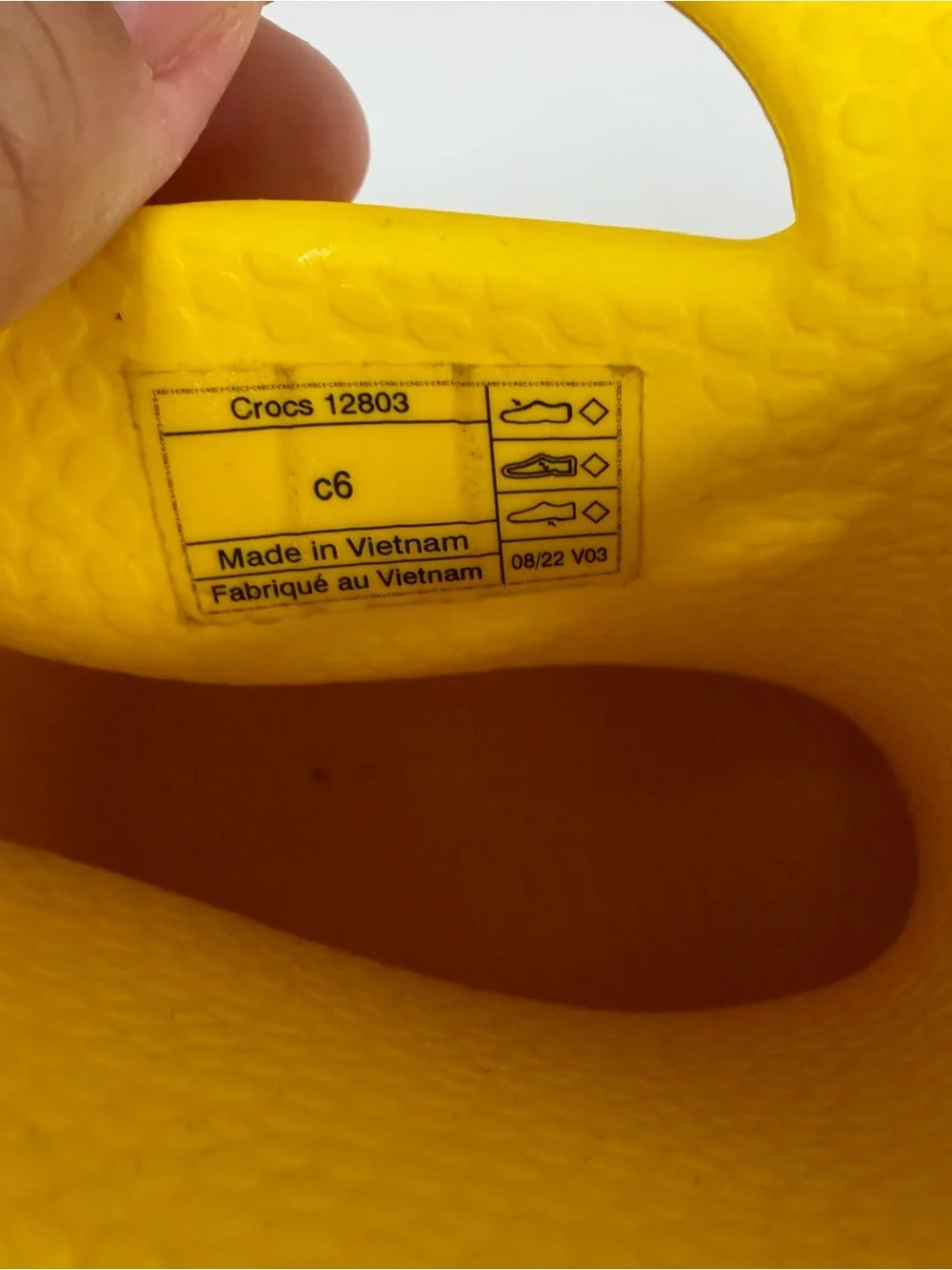 CROCS Kids Yellow Waterproof Rain Boots